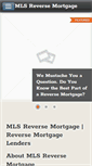 Mobile Screenshot of mlsreversemortgage.com